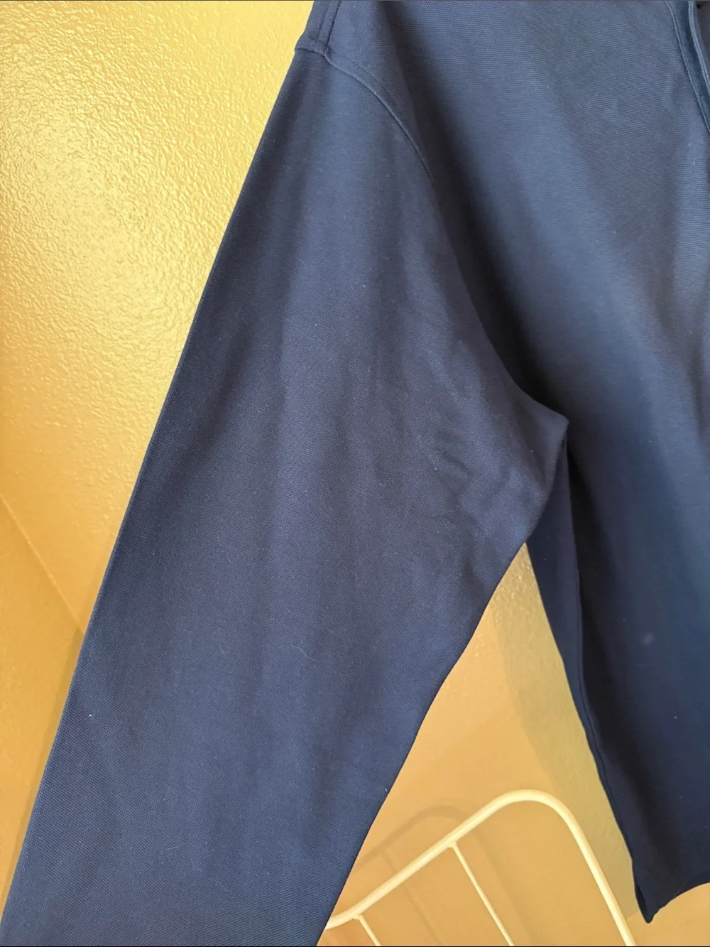 Jos. A. Bank Navy Long-Sleeve Polo Shirt